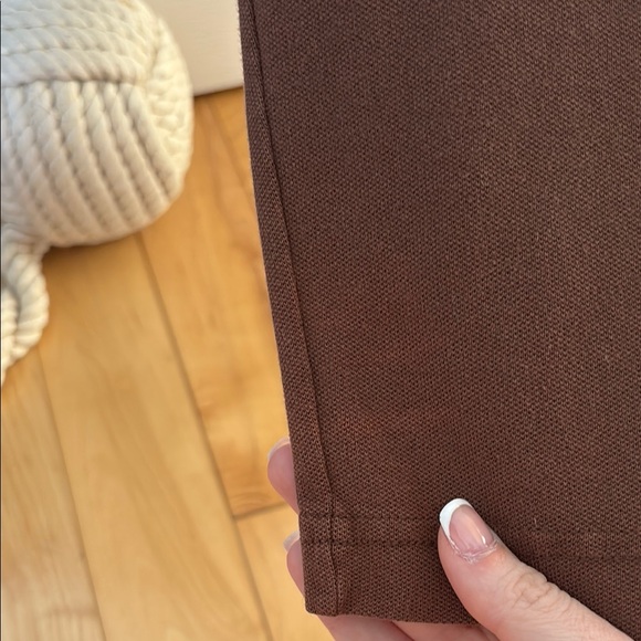 Lacoste Chocolate Long Sleeve Polo - Picture 4 of 6